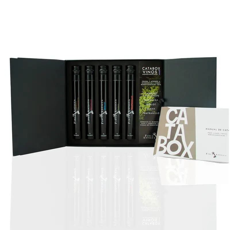 PACK CATA DE VINOS MONOVARIETALES TINTOS + VISITA A BODEGA 2PAX