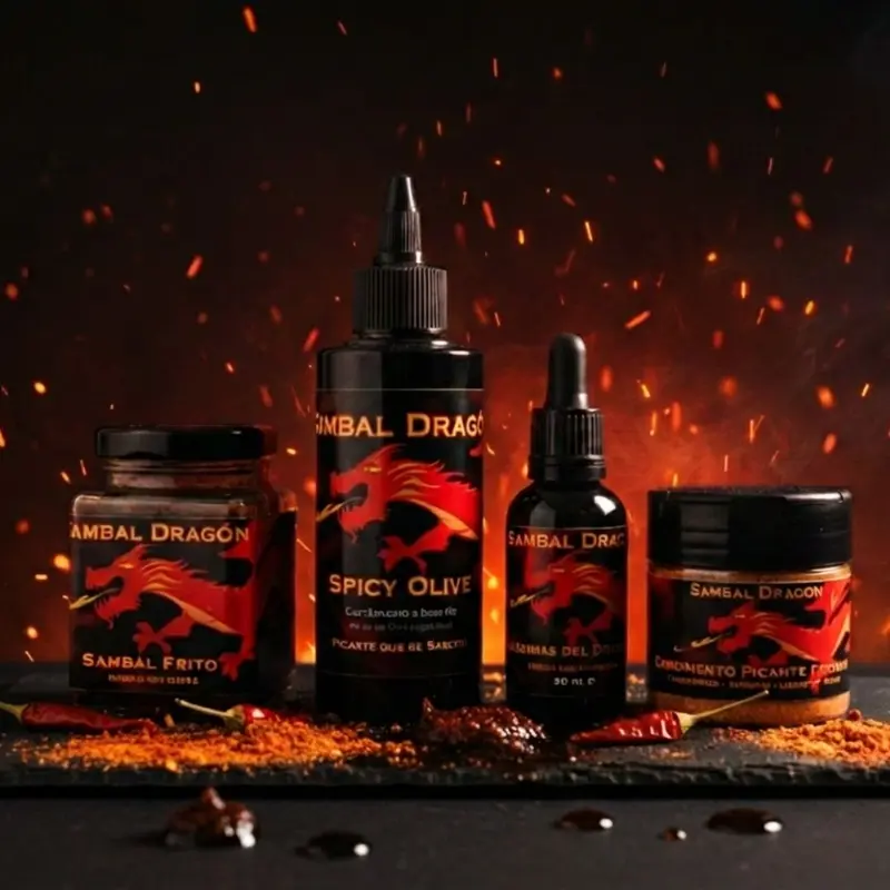 Pack Completo 4 Productos Sambal Dragón