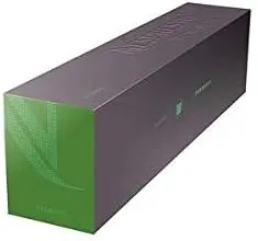 Pack de 10 Cápsulas Nespresso Vertuo Stormio. Café para taza grande (230ml) de intensidad 8, rico e intenso con un carácter potente y notas profundas a especias y madera.