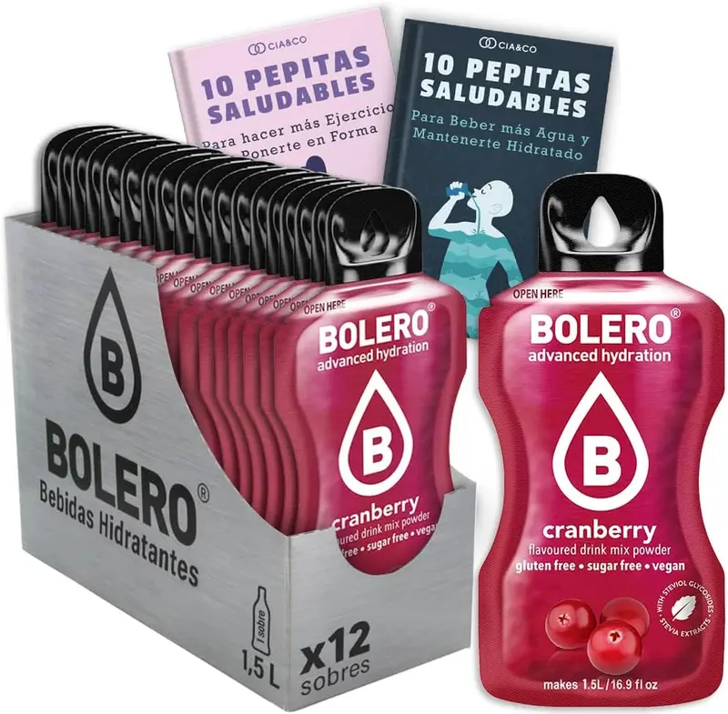 Pack de 12 Bebidas Bolero Sabor Arándano Rojo