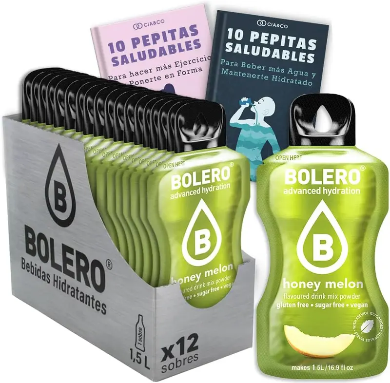 Pack de 12 Bebidas Bolero Sabor Melón con Miel