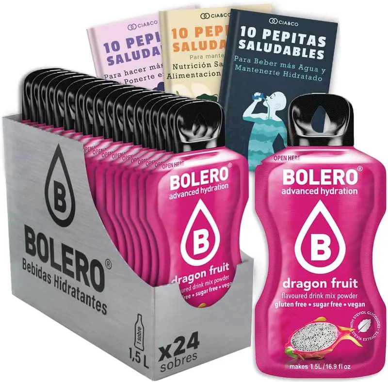 Pack de 24 Bebidas Bolero Sabor Fruta del Dragón