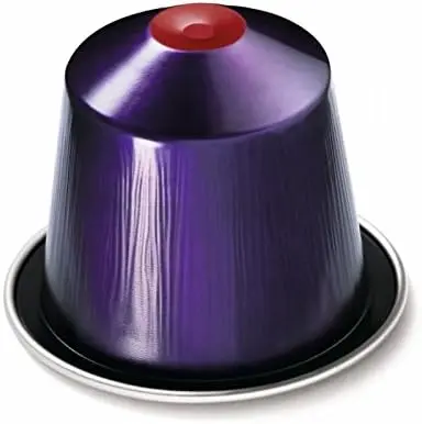 Pack de 30 cápsulas de café Nespresso Arpeggio Decaffeinato. Disfruta de todo el sabor intenso y cremoso de Arpeggio, pero sin cafeína. Intensidad 9.