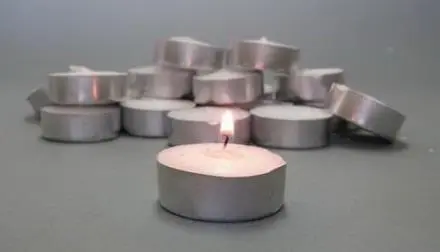 Pack de 50 velas de té