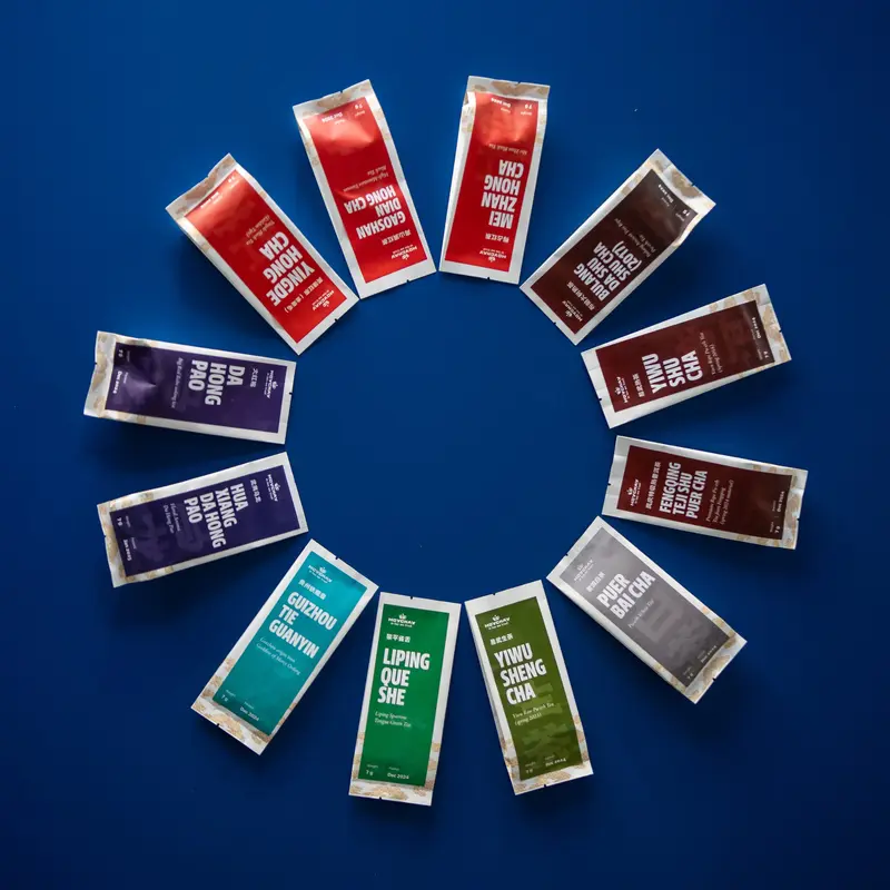 Pack de degustación 12 tés de origen