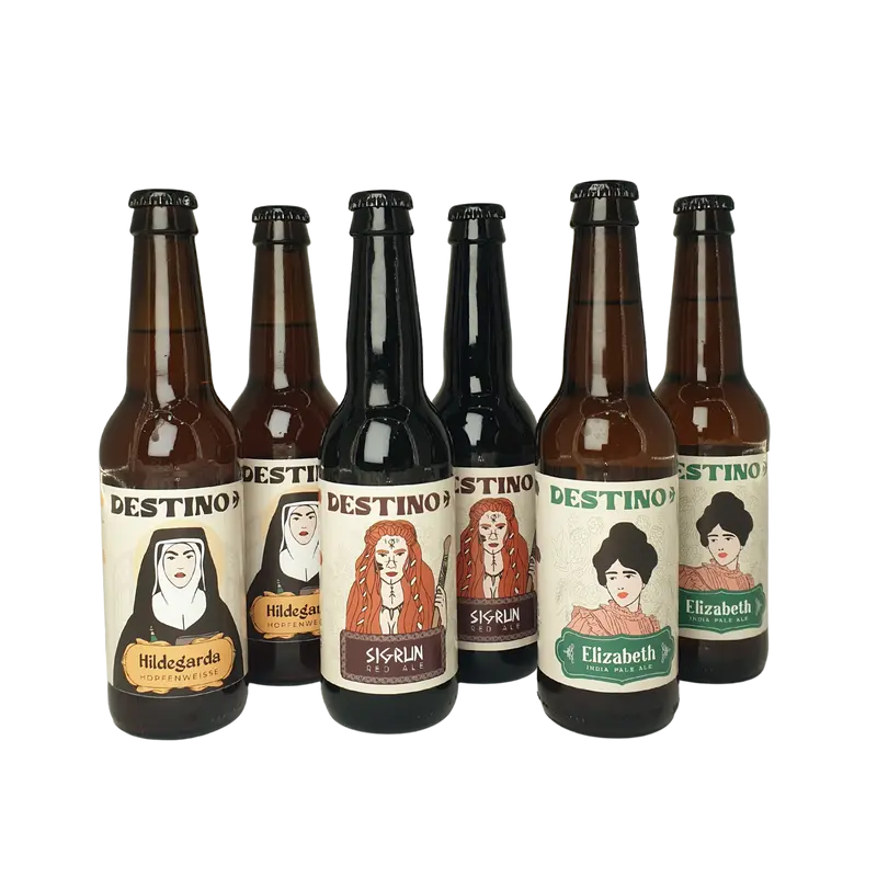 Pack de Destino - 6 cervezas Artesanas Valencianas