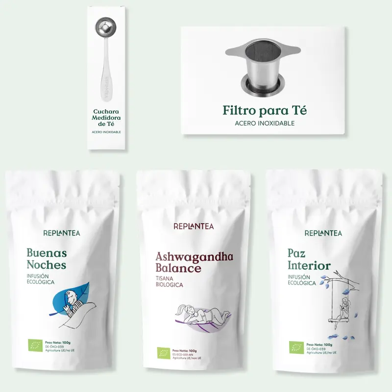 Pack de Infusiones Relajantes Ecológicas
