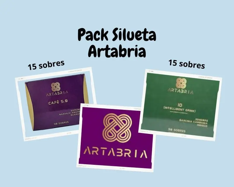 Pack de Prueba Artabria 15 sobres cafe + 15 sobres Bebida Inteligente