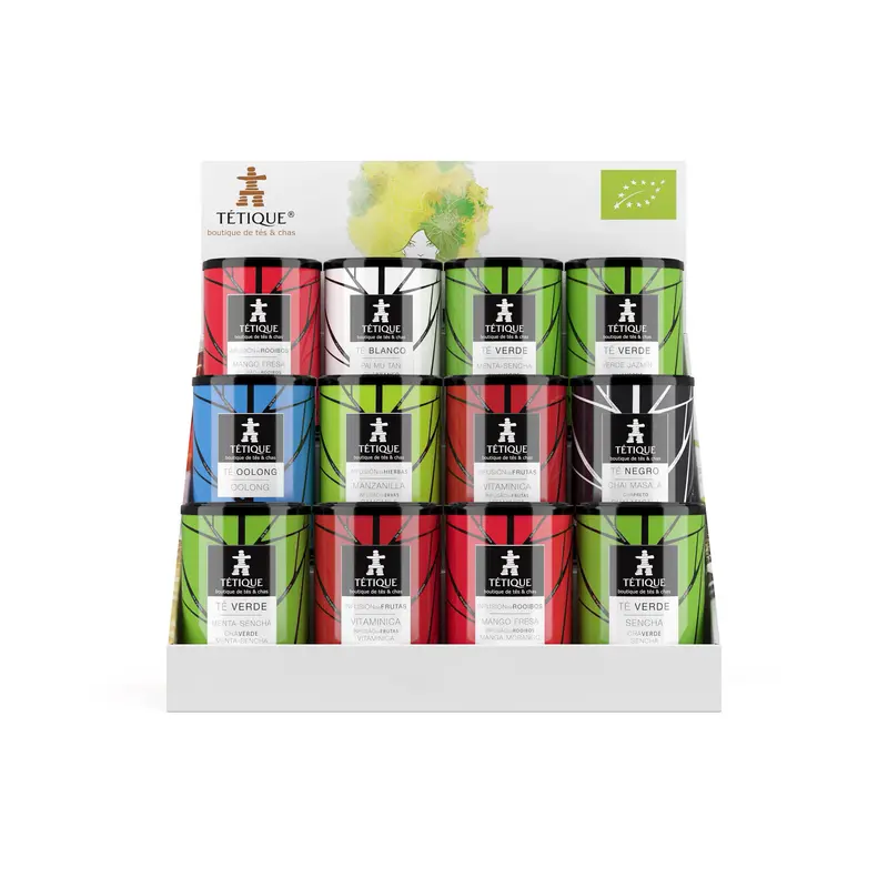 Pack de Tés ecológicos al granel, 12 Variedades