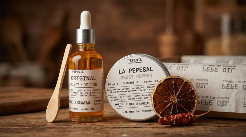Pack deluxe. Pepeoil El original 50 ml y Pepesal GP vintage format 80 gr