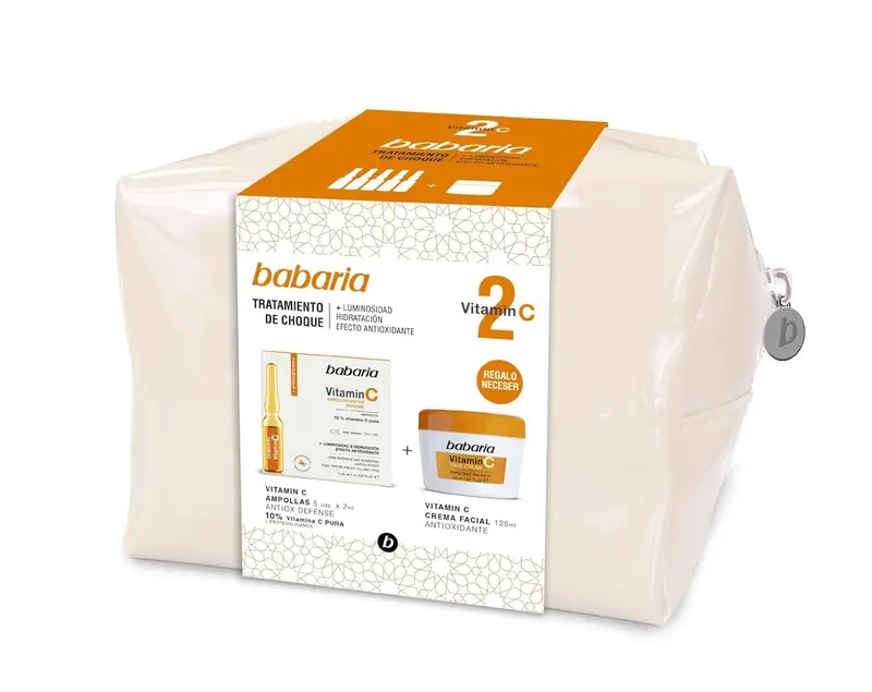 Pack Facial de Regalo Babaria con Vitamina C