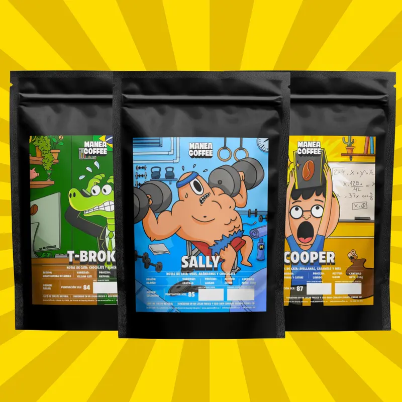 Pack "FUNDADOR" con Tbroke, Sally y Cooper