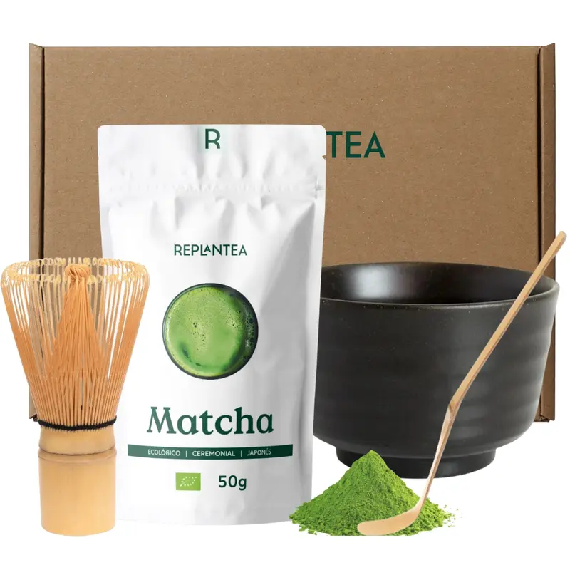 Pack Iniciación Matcha con Bowl Negro