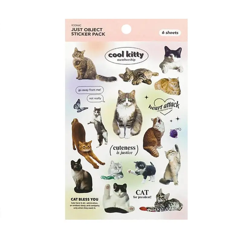 Pack pegatinas Just Object