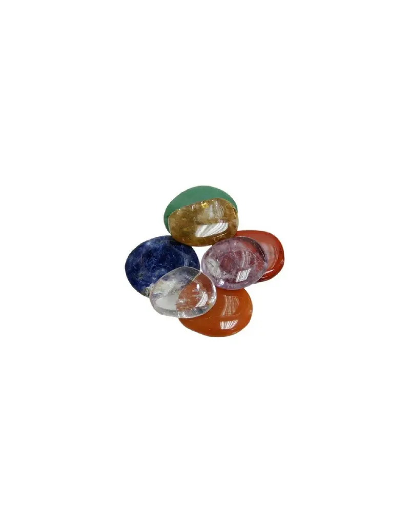 Pack rodado mineral chakra