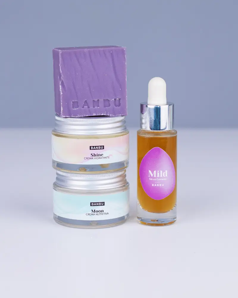 Pack Rutina Facial COMPLETA ECO - Well Aging PIEL SENSIBLE - Banbu