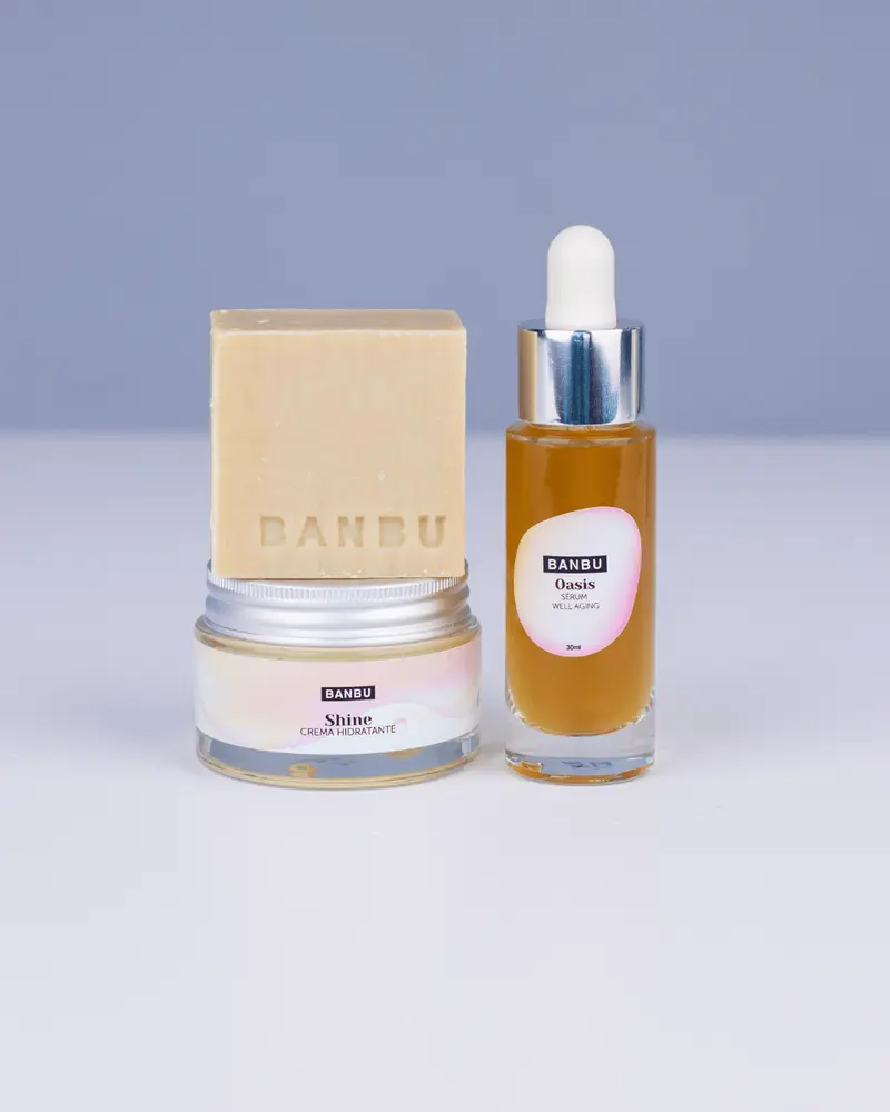 Pack Rutina Facial MEDIA ECO - Well Aging PIEL SECA - Banbu