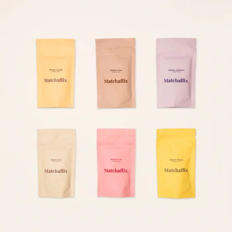 Pack Té Matcha Sabores Premium 100% Degustación - Liquidación