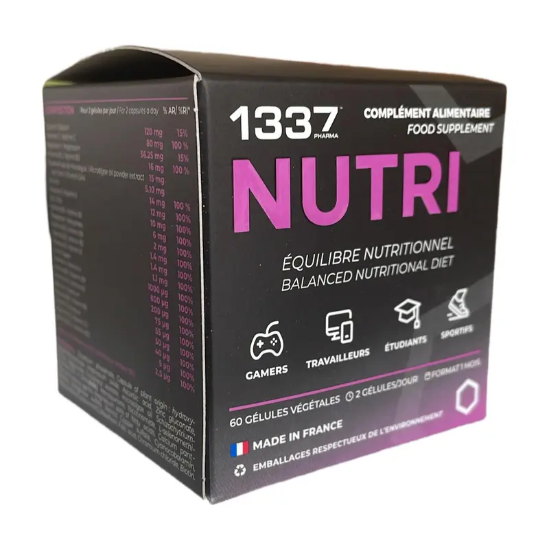 Pack vitaminas NUTRI - 1337 PHARMA
