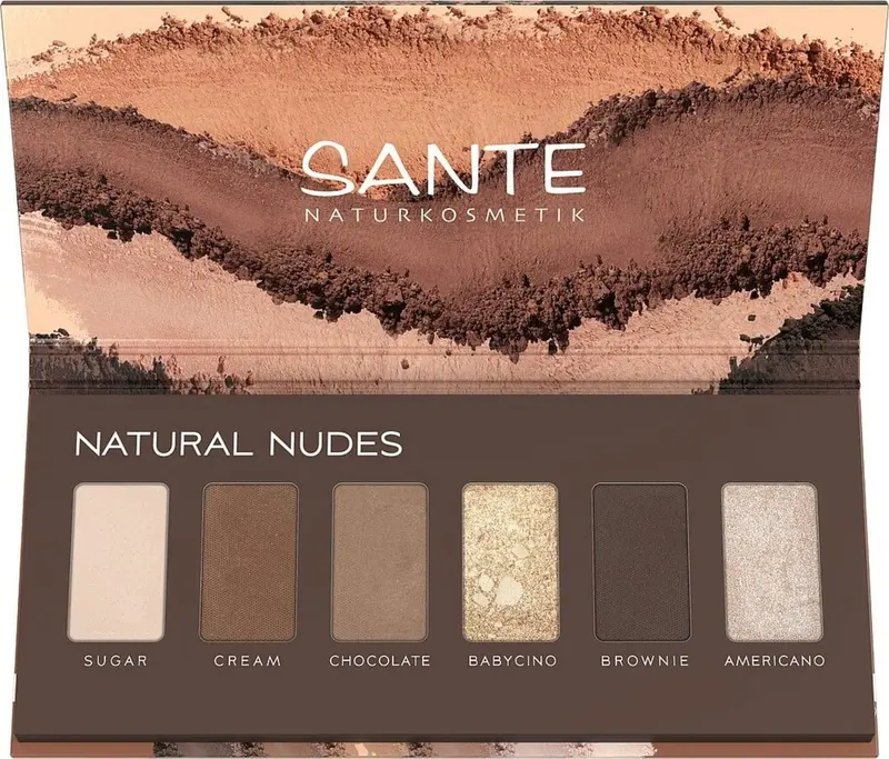 Paleta de SOMBRAS DE OJOS NUDE - SANTE