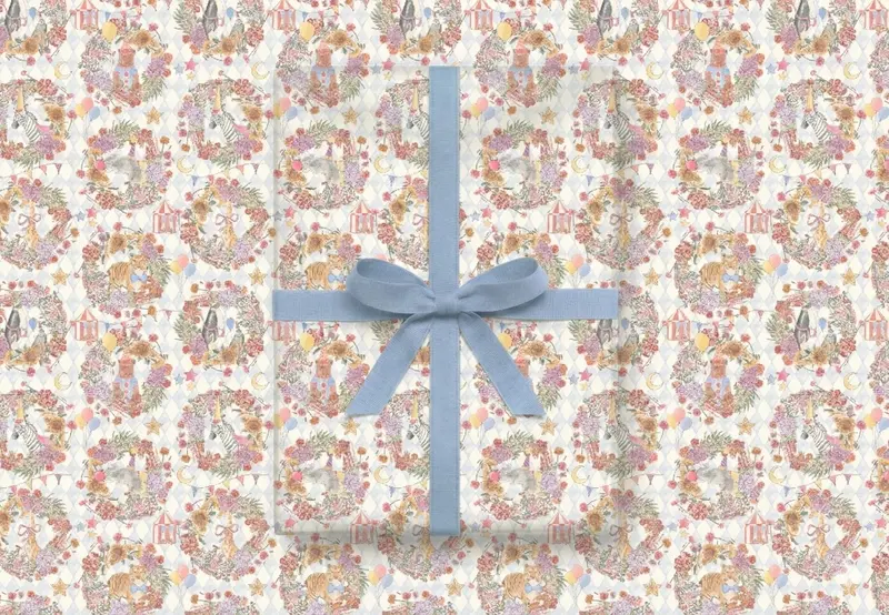 Papel de Regalo “Animal Party” – Pack 6 Pliegos