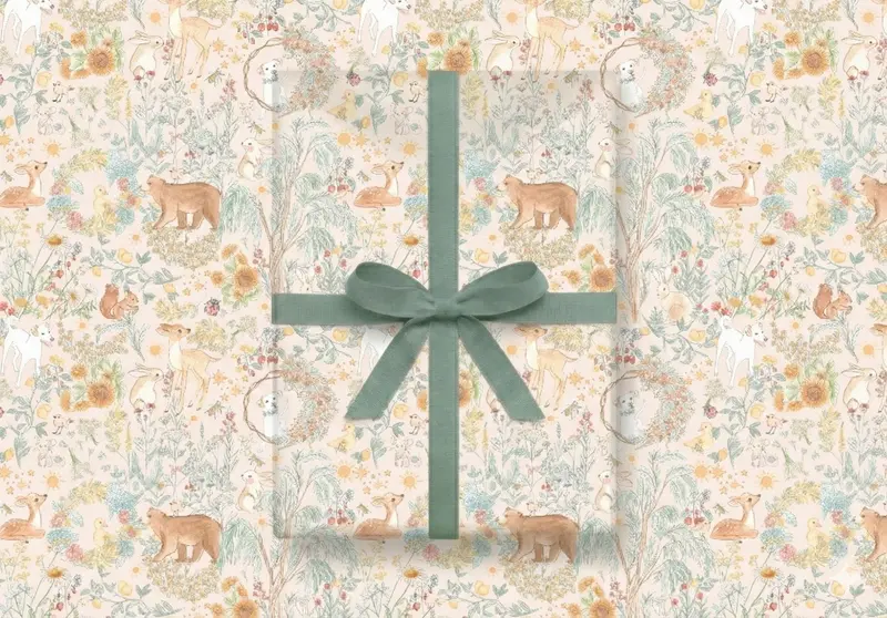 Papel de Regalo Jardín de Sol– Pack 6 Pliegos