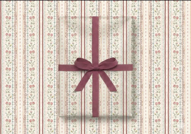 Papel de Regalo Rayas Julieta– Pack 6 Pliegos