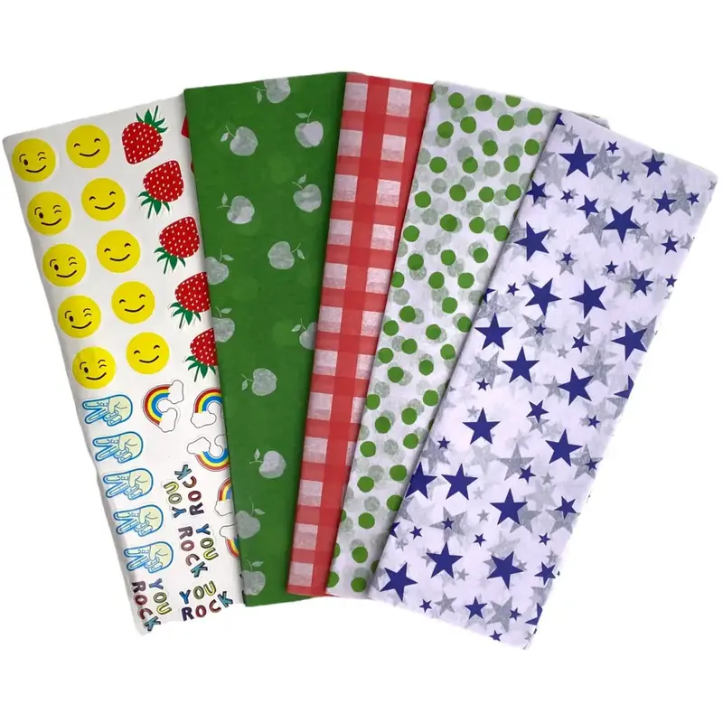 Papel para envolver bocadillos Yumbox - Estrellas