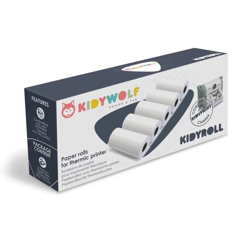 Papel térmico KidyRoll