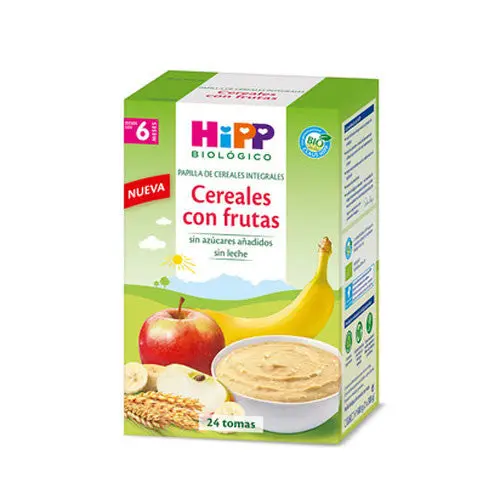 Papilla cereales con frutas bio 600g- Hipp