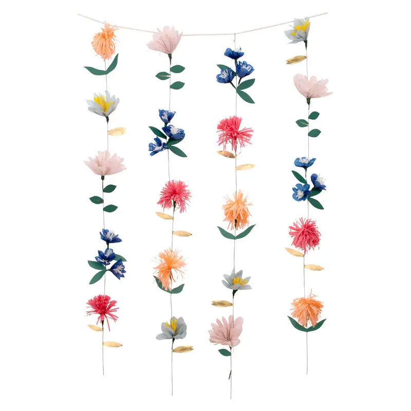 Pared de flores