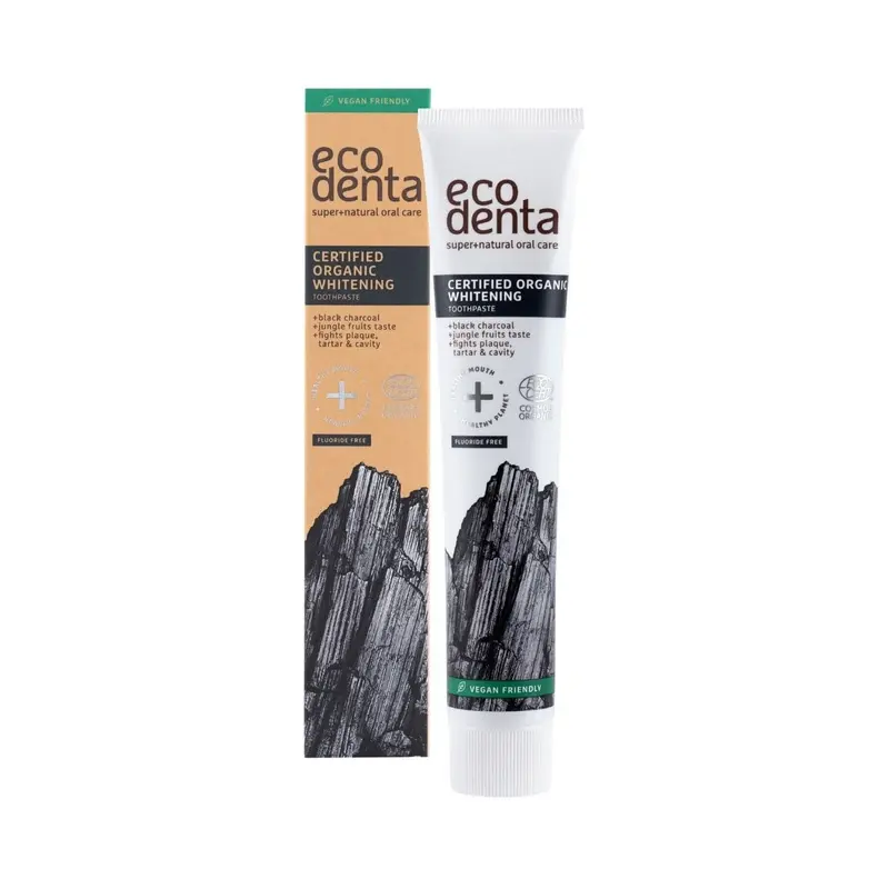Pasta dental Blanqueadora con carbón Bio - 75 ml - EcoDenta