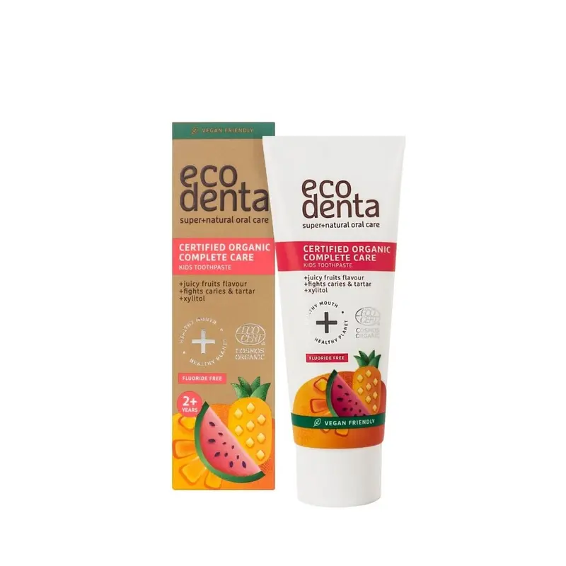 Pasta dental Infantil sabor frutas Bio - 75 ml - EcoDenta
