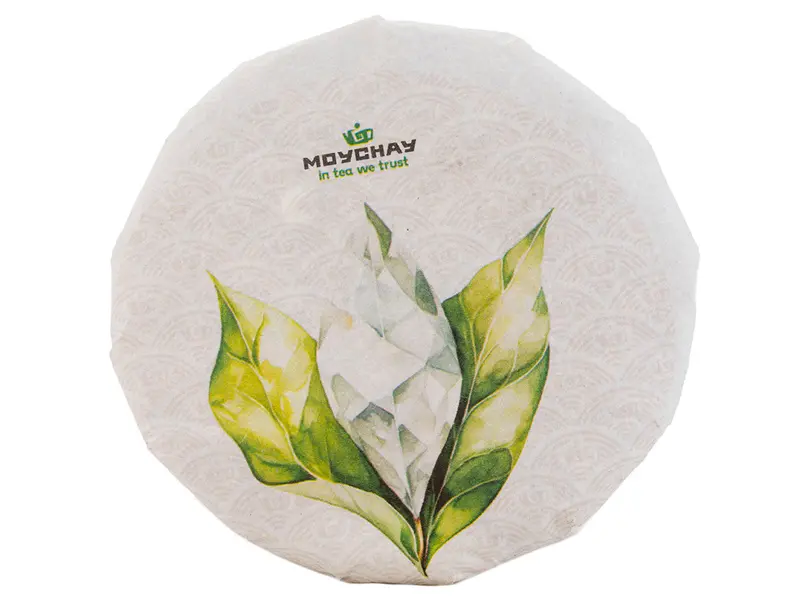 Pastel de Té Blanco Cristal, Moychay (Cosecha 2022, prensado en 2023) 50g
