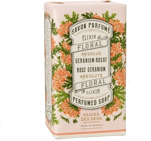 Pastilla de jabón- Rosa geranio 150 gramos