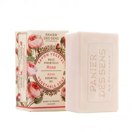 Pastilla jabón vegetal- Rosa150 gramos