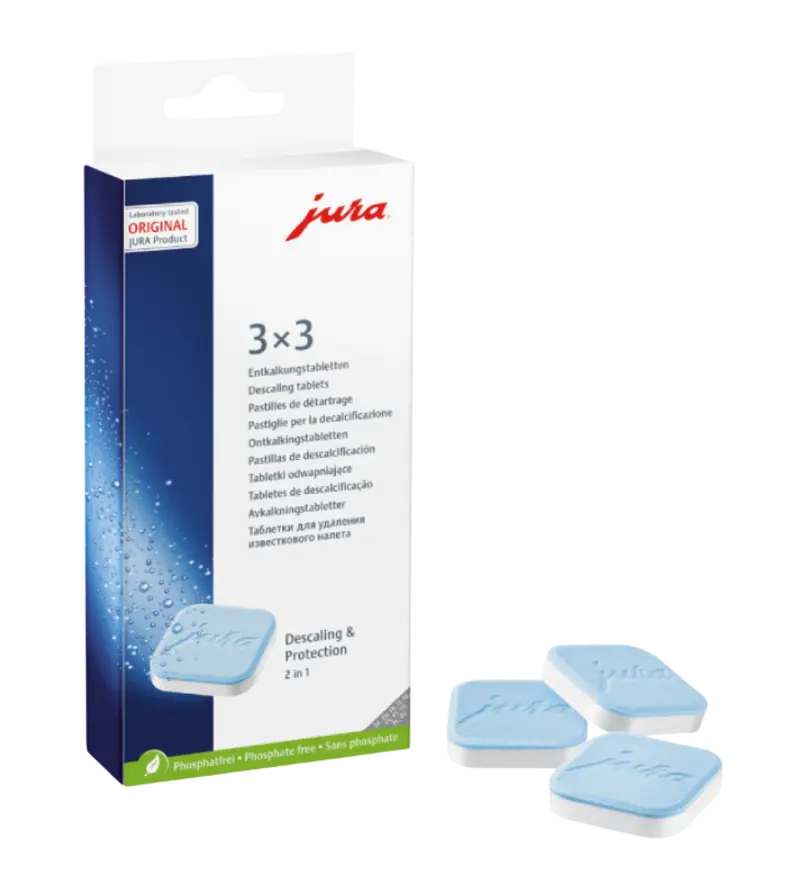 Pastillas de descalcificacion de 2 fases – Pack de 3×3 uds.