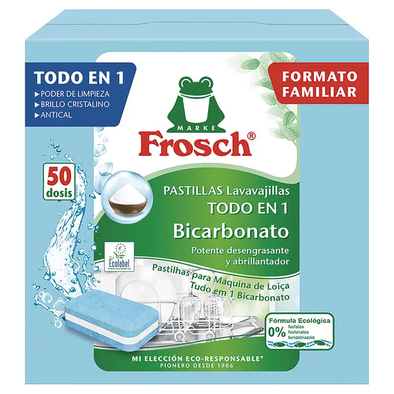 PASTILLAS LAVAVAJILLAS ECO, 50 UDS - FROSCH