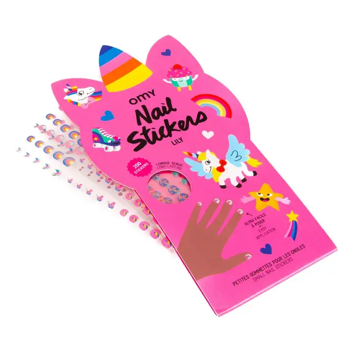 Pegatinas para uñas Unicornios