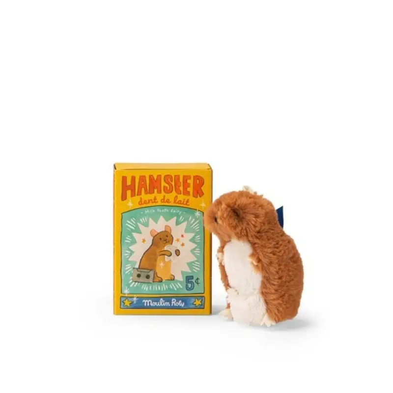 Peluche hámster dientes de leche