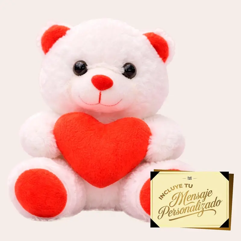Peluche Osito Amoroso · Regalo Romántico y Detalle Emocional con Tarjeta Personalizada · Premium Moments