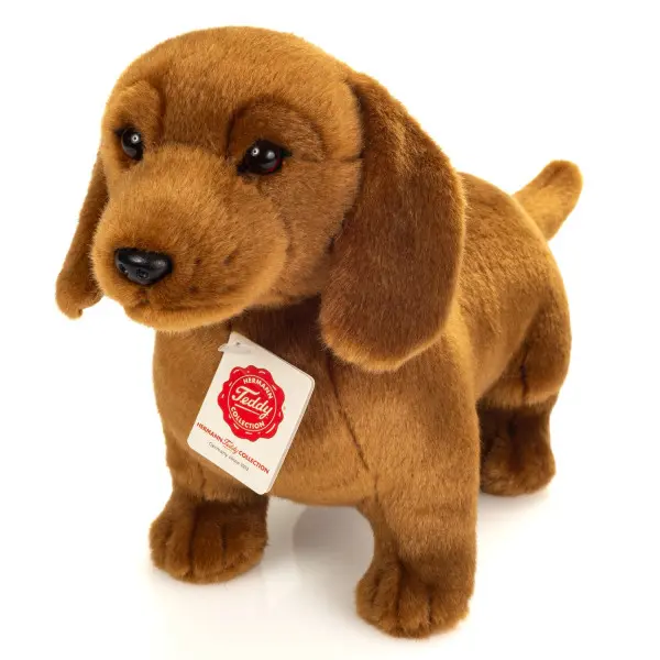 Peluche Perro Salchicha de Pie 32 cm
