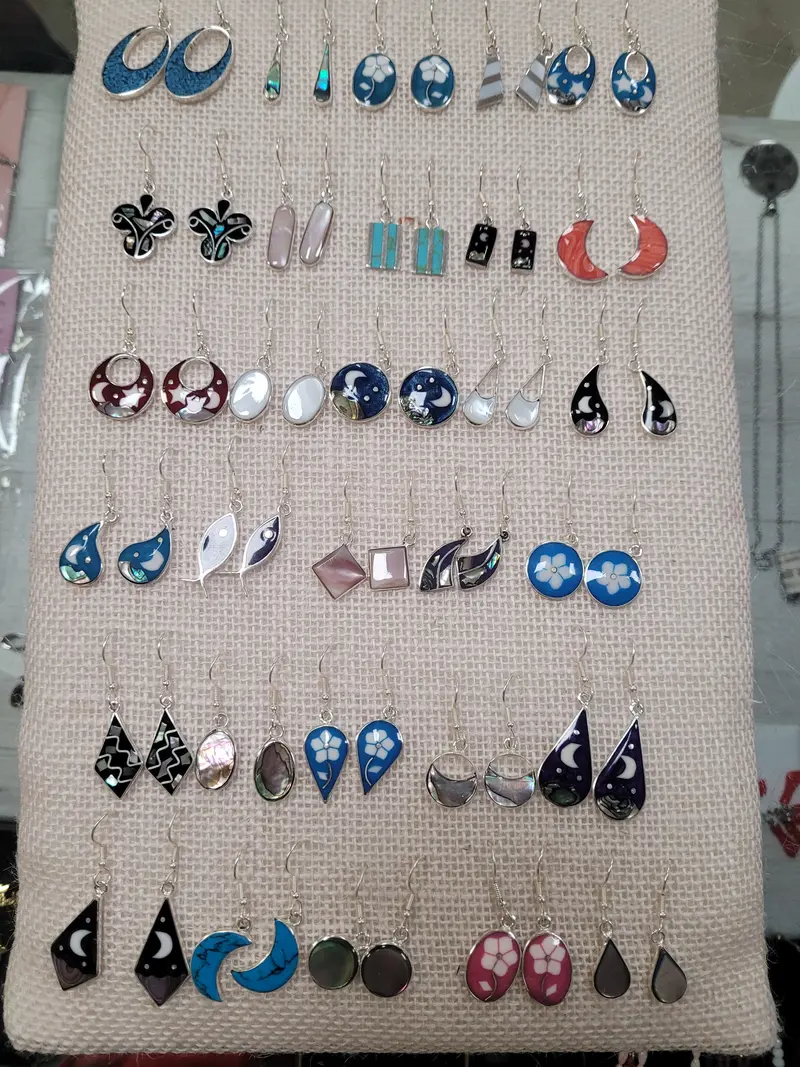 Pendientes nácar pequeños