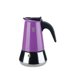 Pezzetti Steelexpres 2 Tazas Acero Inoxidable Lila