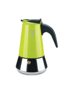Pezzetti Steelexpres 2 Tazas Acero Inoxidable Verde