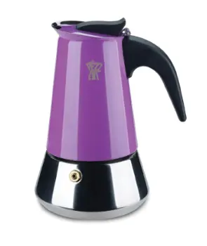 Pezzetti Steelexpres 6 Tazas Acero Inoxidable Lila