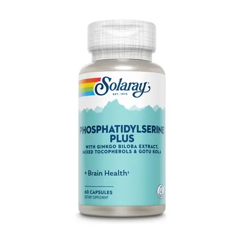 PHOSPHATIDILSERINA PLUS 60 CAP - SOLARAY