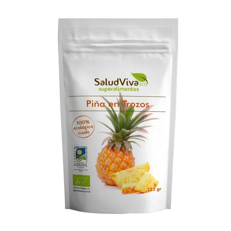 Piña en Trozos 125g Eco - SALUD VIVA