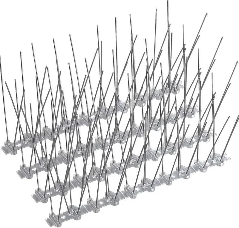 Pinchos Antipalomas Acero Inoxidable Modular CIA&CO – Sistema Antipalomas Flexible con Pre-Corte Cada 5 cm