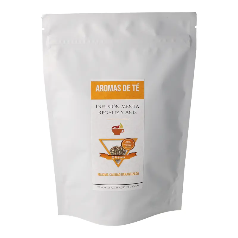 Pirámides de Infusión Regaliz Menta Anis